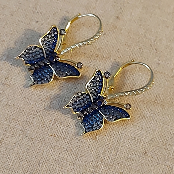 Butterfly earrings - Picture 7 of 7